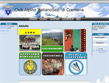 Tablet Screenshot of cai.e-cremona.it